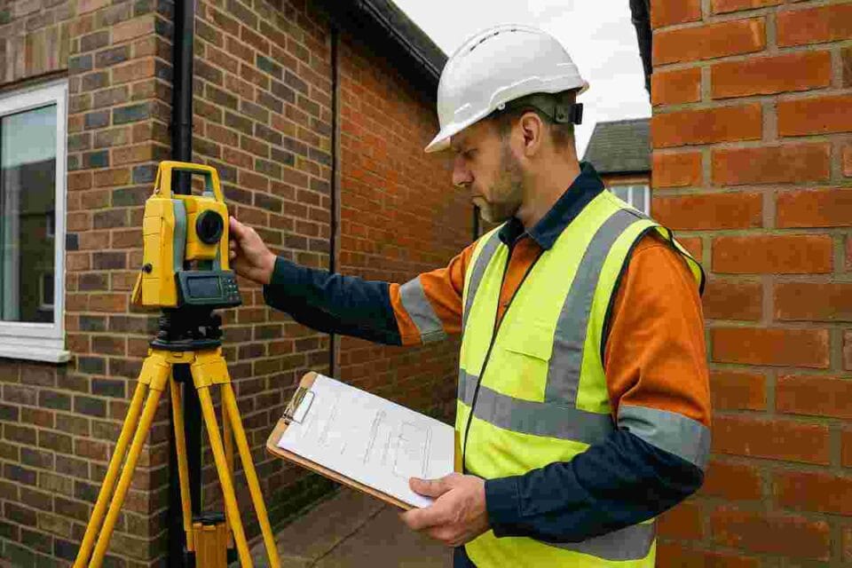 Construction work close to a shared boundary wall — the type of project covered by the Party Wall Act